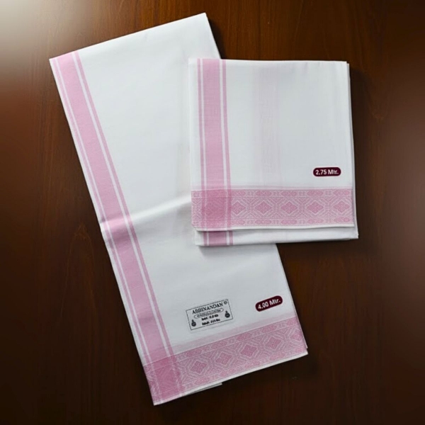 Picture of Pink Border Design Samayik Jod