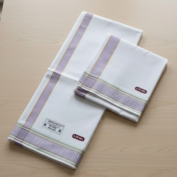 Picture of Purple Border Samayik Jod