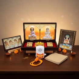 Show details for Jain Diwali Vidhi Pujan Kit Picture of Jain Diwali Vidhi Pujan Kit