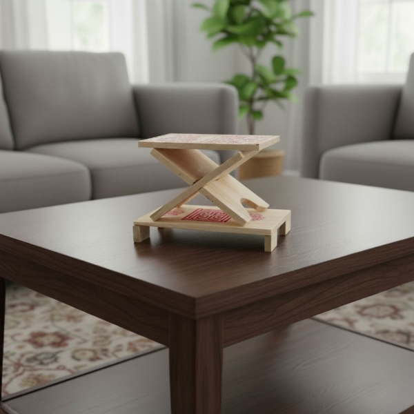 Picture of Sthapanaji - Wooden Regular (W 4 x H 3 inch)