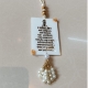 Picture of Resin Navkar Mantra And Mahavir Swami Decorative Hanging