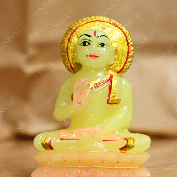 Picture of Gautam Swami ji Idol (Size - 3 inches)