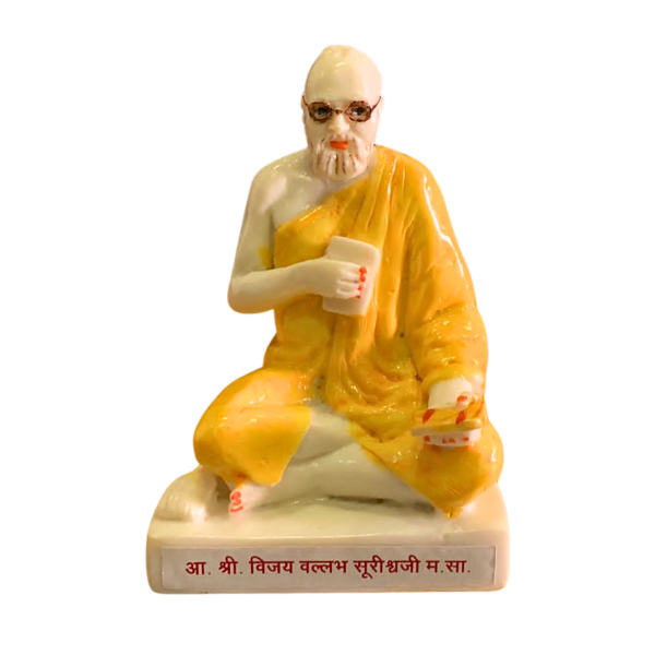 Picture of Shree Vijay Vallabh Surishwar ji Ma. Sa. Idol (Size - 5 inches)