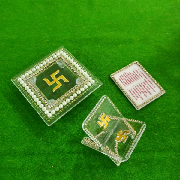 Picture of Square Acrylic Sthapna ji