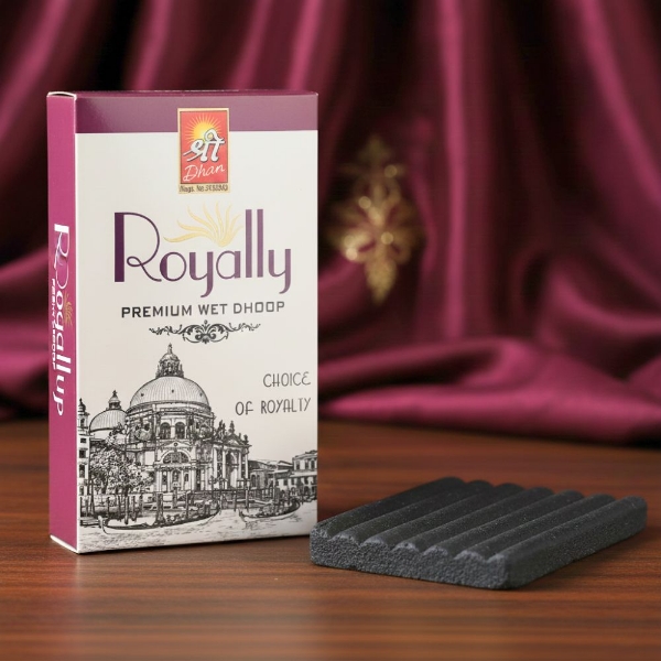 Picture of Shreedhan Royally Premium Wet Dhoop Sticks With Holder Stand