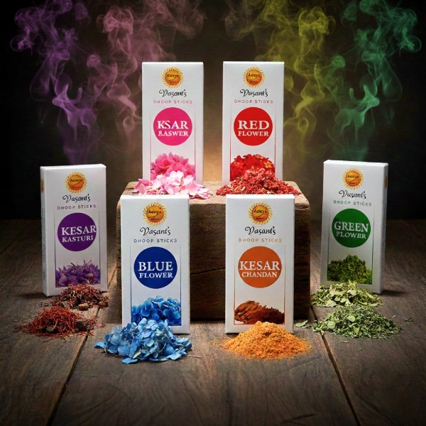 Picture of Mix Flower Fragrance Dhoop Sticks