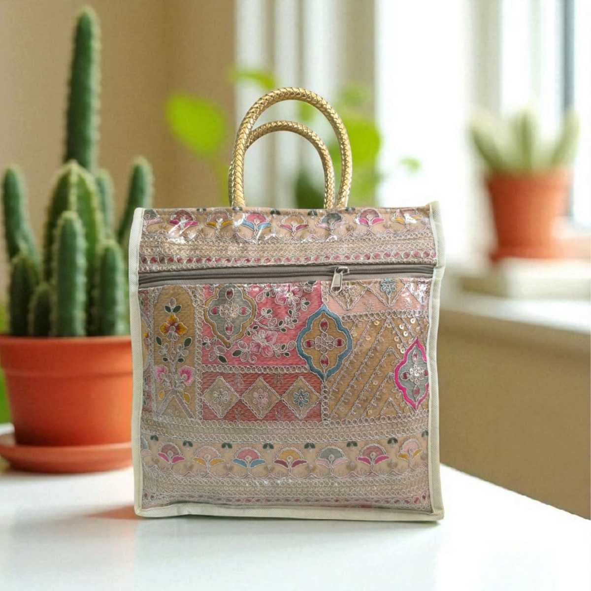 Mutlicolor Samayik Bag - Buy Jain Mutlicolor Samayik Bag Online | Jainkart