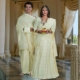Picture of Cream Couple Pooja Jod