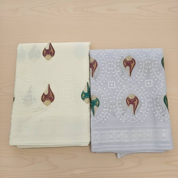 Picture of Embroidery Work Cotton Pooja Jod