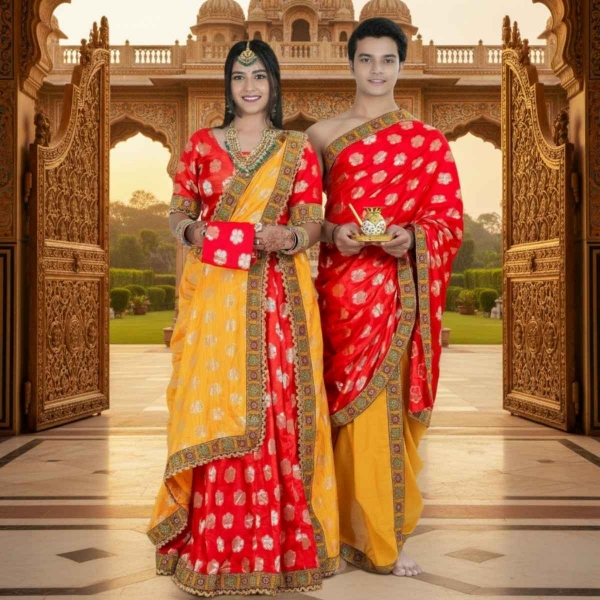 Picture of Motif-Design Couple Pooja Jod