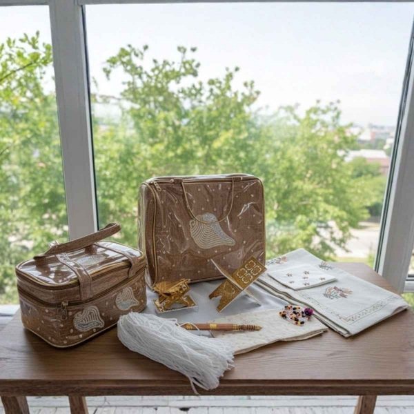 Picture of Zordosi Work Jute Samayik Kit