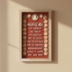 Picture of Wooden Engraved Navkar Mantra Frame (Size - 26 x 14 inches)