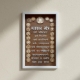 Picture of Wooden Engraved Navkar Mantra Frame (Size - 26 x 14 inches)