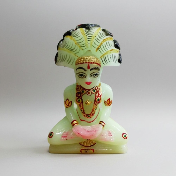 Picture of Parshwanath Bhagwan Radium Idol (Size - 5 inch)