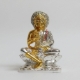 Picture of Gold And Silver Plated Gautam Swami Idol (Size - 5 inches)