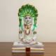 Picture of Jade-Green Parshwanath Bhagwan Idol  (Size - 11 inches)