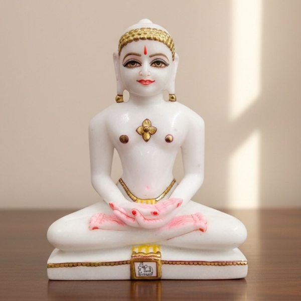 Picture of Adinath Dada Marble Idol (Size - 11 inches)