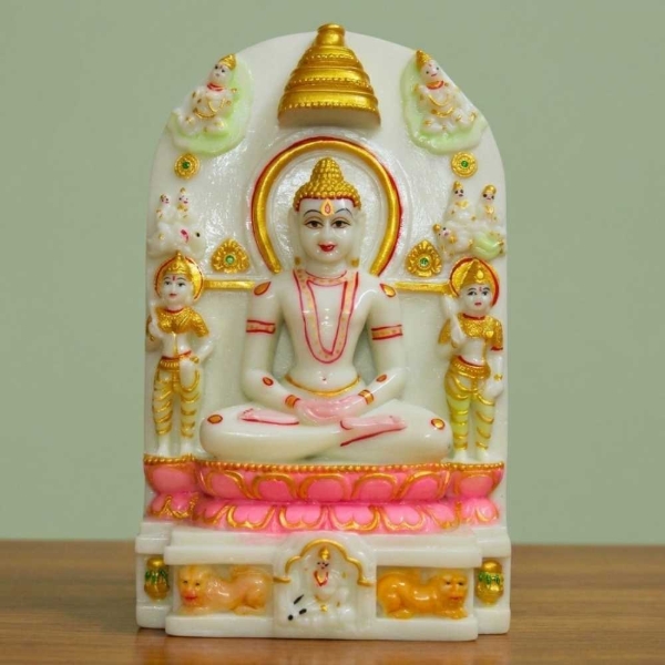 Picture of Kshatriyakund Mahavir Swami Idol (Size - 11 inches)