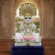 Picture of Parshwanath Bhagwan Idol In Marble (Size - 9 inches)