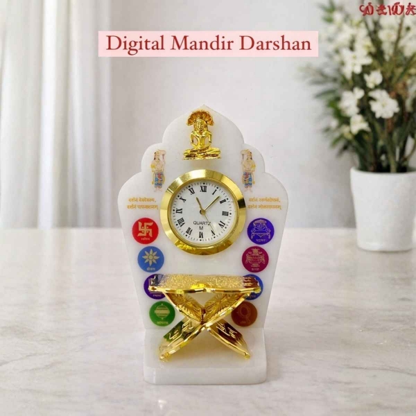 Picture of Digital Mandir Darshan Watch And Sthapnaji & Ashtmangal Symbol