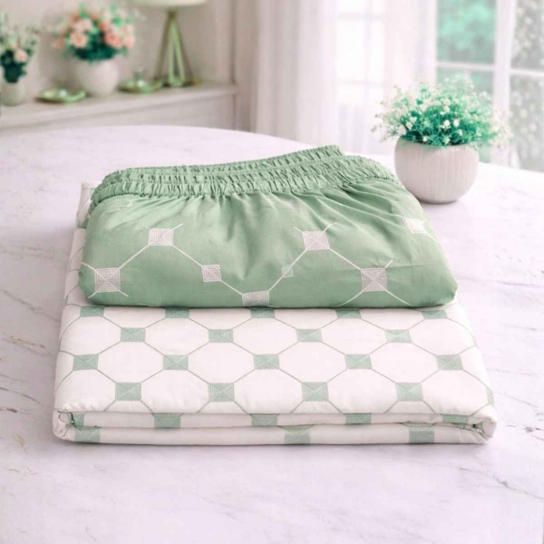 Picture of Stitch Gents Pooja Jod Color Dhoti And Cream Dupatta