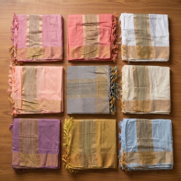 Picture of Kosa Cotton Weaving Pooja Jod