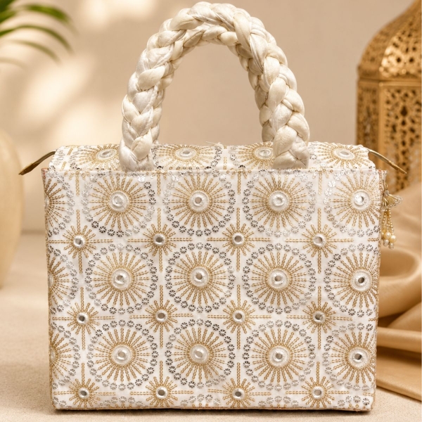 Picture of Heavy Work Samayik Bag With book cover
