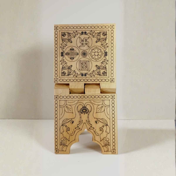 Picture of Designer Carving Sapda (Size - 7 x 3.5 inches)
