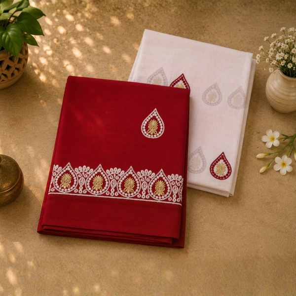 Picture of Embroidery Work Pooja Jod