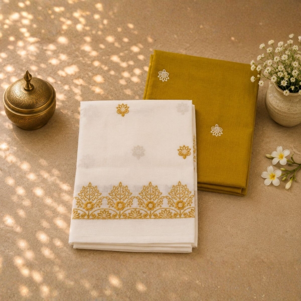 Picture of Embroidery Work Pooja Jod
