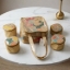 Picture of Designer Double Decker Pooja Bag With 4 Box