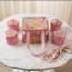 Picture of Designer Double Decker Pooja Bag With 4 Box