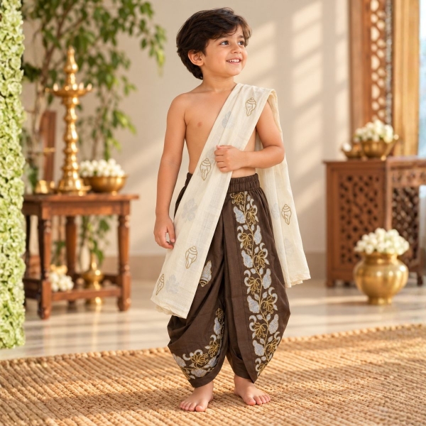 Picture of Kids Pooja Jod - Size 28