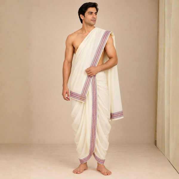 Picture of South Cotton Stitch Pooja Jod