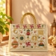 Picture of Ashtmangal Rectangle Samayik Bag