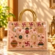 Picture of Ashtmangal Rectangle Samayik Bag