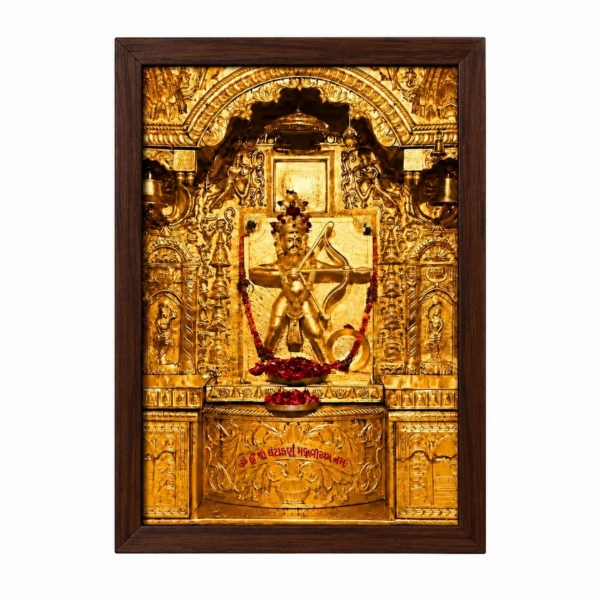 Picture of Ghantakarn Mahaveer Swami Frame of Manjalpur Temple